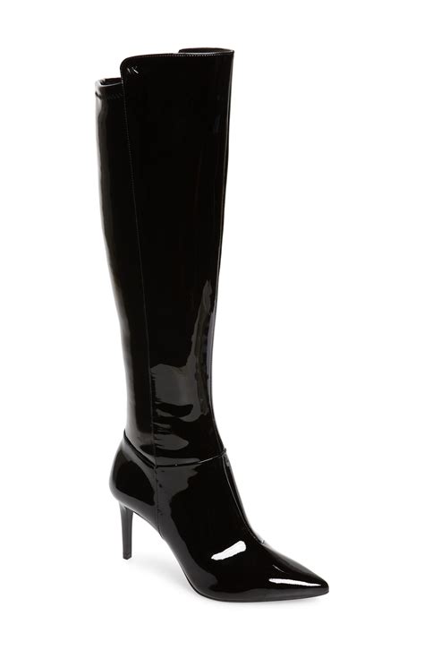 michael kors dorothy flex boots patent leather|Michael Kors Dorothy Flex Boots .